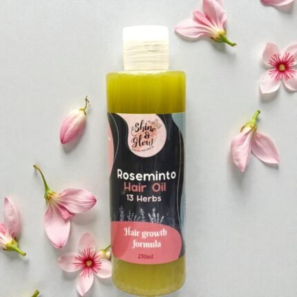 Roseminto Hair Oil – 13 Herbs Hair Growth Formula