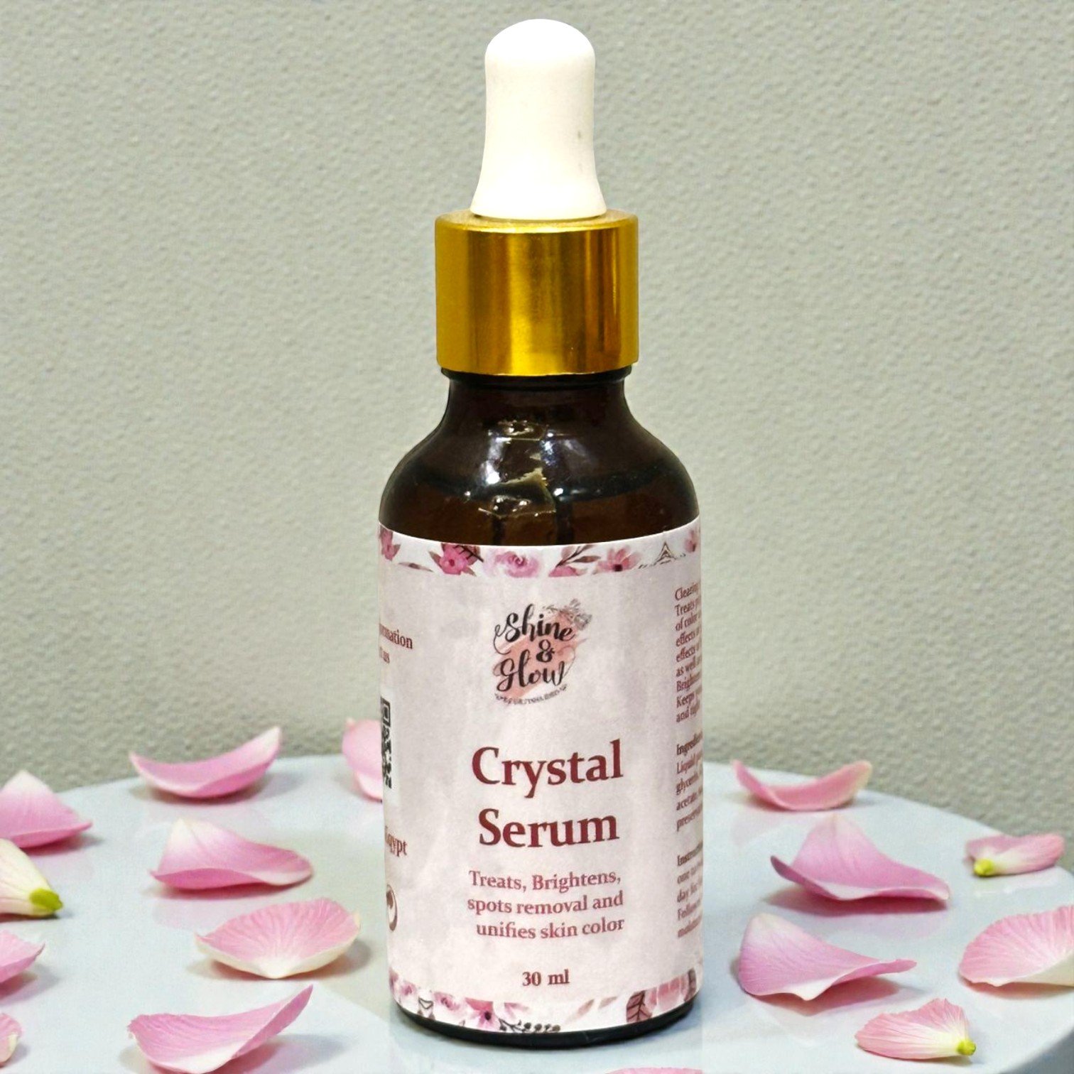 shine and glow cosmetics product (7) Crystal Serum – Brightening & Spot Correcting Serum - Image 1